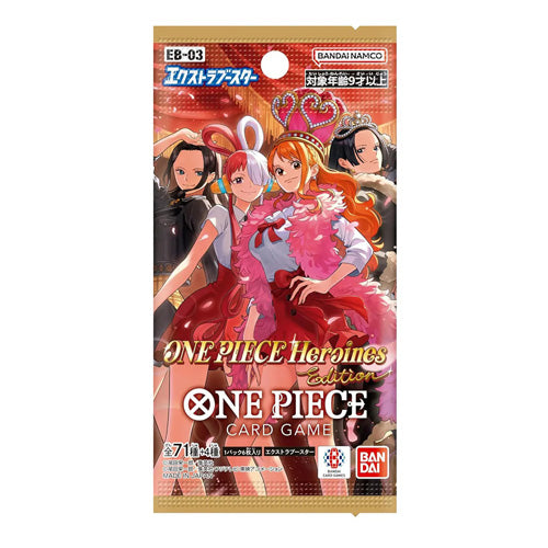 tcgameaustralia. One Piece Card Game Heroines Edition Extra Booster Box EB-03 Japanese