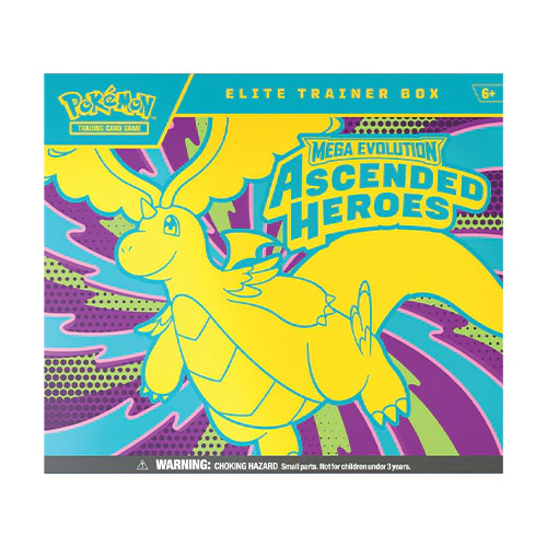 Pokemon TCG Mega Evolution Ascended Heroes Elite Trainer Box