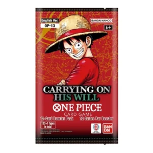 ONE PIECE Card Game: Carrying On His Will [OP-13] Single Booster Pack | TC Game Australia