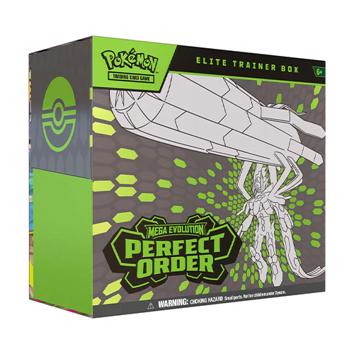 Pokemon TCG Mega Evolution Perfect Order Elite Trainer Box