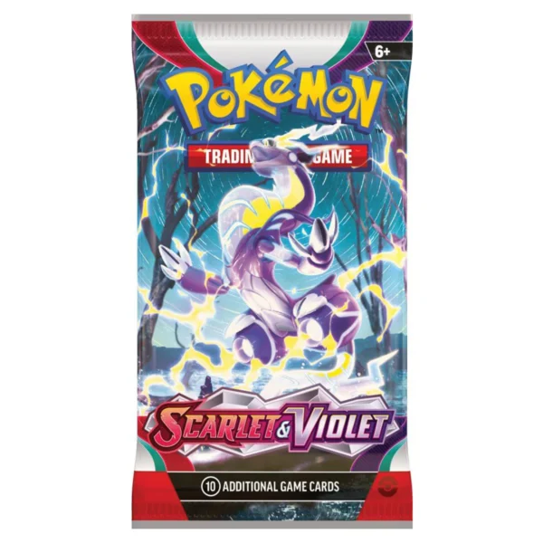tcgameaustralia (20) POKEMON TCG Scarlet and Violet 1 Single Booster Pack