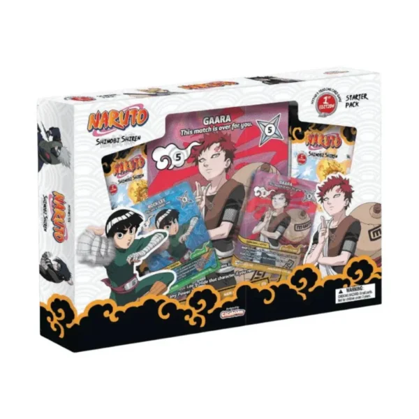 tcgameaustralia (27) Naruto Mythos TCG: Shinobi Shiren—Gaara vs Rock Lee Starter Pack (1st Edition) | TC Game Australia