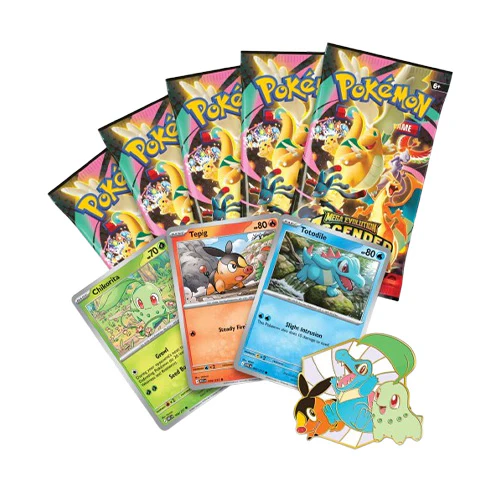 Pokemon TCG Mega Evolution Ascended Heroes First Partners Deluxe Pin Collection