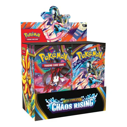 tcgameaustralia (4) Pokémon Mega Evolution—Chaos Rising Booster Box | TC Game Australia