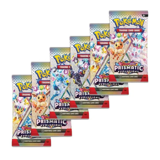 POKEMON TCG Scarlet & Violet Prismatic Evolutions Booster Bundle