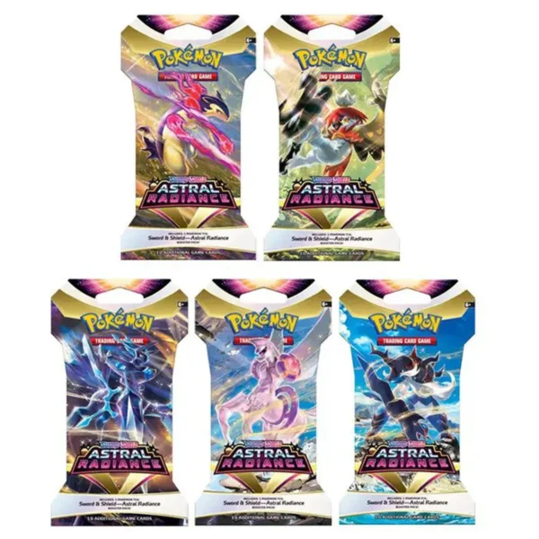 tcgameaustralia (5) Pokemon TCG Sword and Shield 10- Astral Radiance Booster Blister