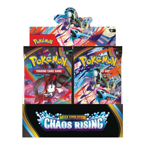 tcgameaustralia (5) Pokemon TCG Mega Evolution Chaos Rising Booster Box