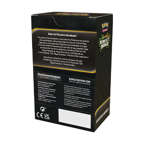 tcgameaustralia (53) Pokemon TCG Mega Evolution Perfect Order Booster Bundle