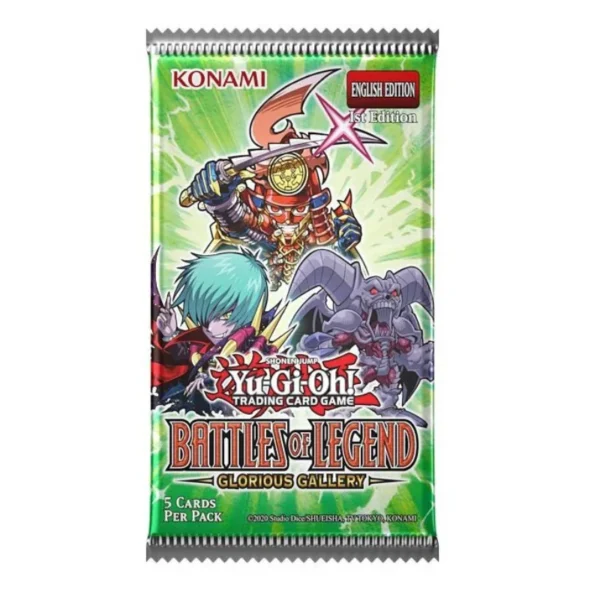 YuGiOh! Battles of Legend Glorious Gallery Booster Box