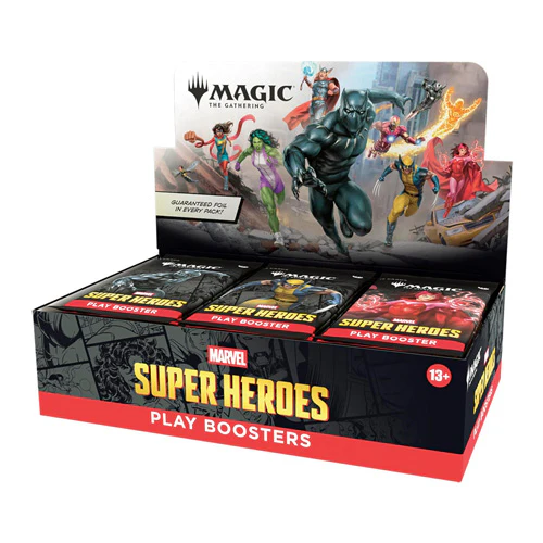 tcgameaustralia (77) Magic Marvel Super Heroes Play Booster Box