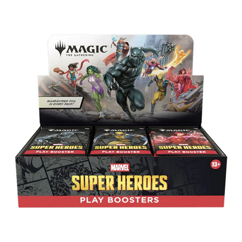 Magic Marvel Super Heroes Play Booster Box
