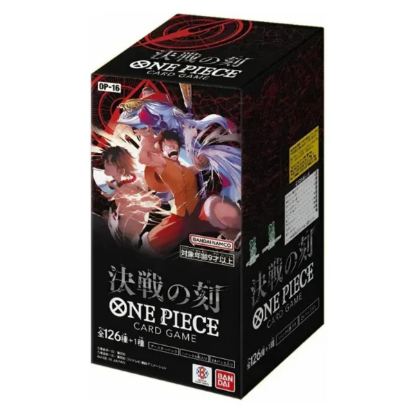 tcgameaustralia (79) One Piece Card Game OP-16 The Time Of Battle Booster Box Japanese